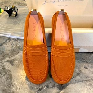 Rothy’s Driving loafer/Size 8/ Amber
